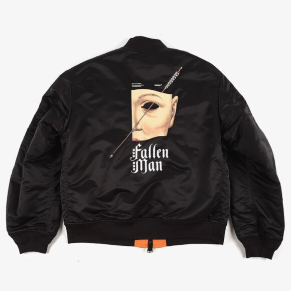 BNWT AW20 UNDERCOVER FALLEN MAN REVERSIBLE BOMBER JACKET 1 - Picture 14 of 15